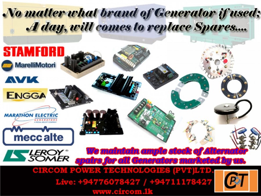 Generator Spare parts, Colombo