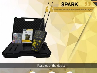 Spark gold and metal detector